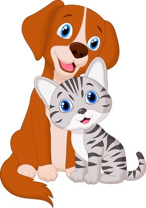 Cat And Dog Clipart Free Download Clip Art.
