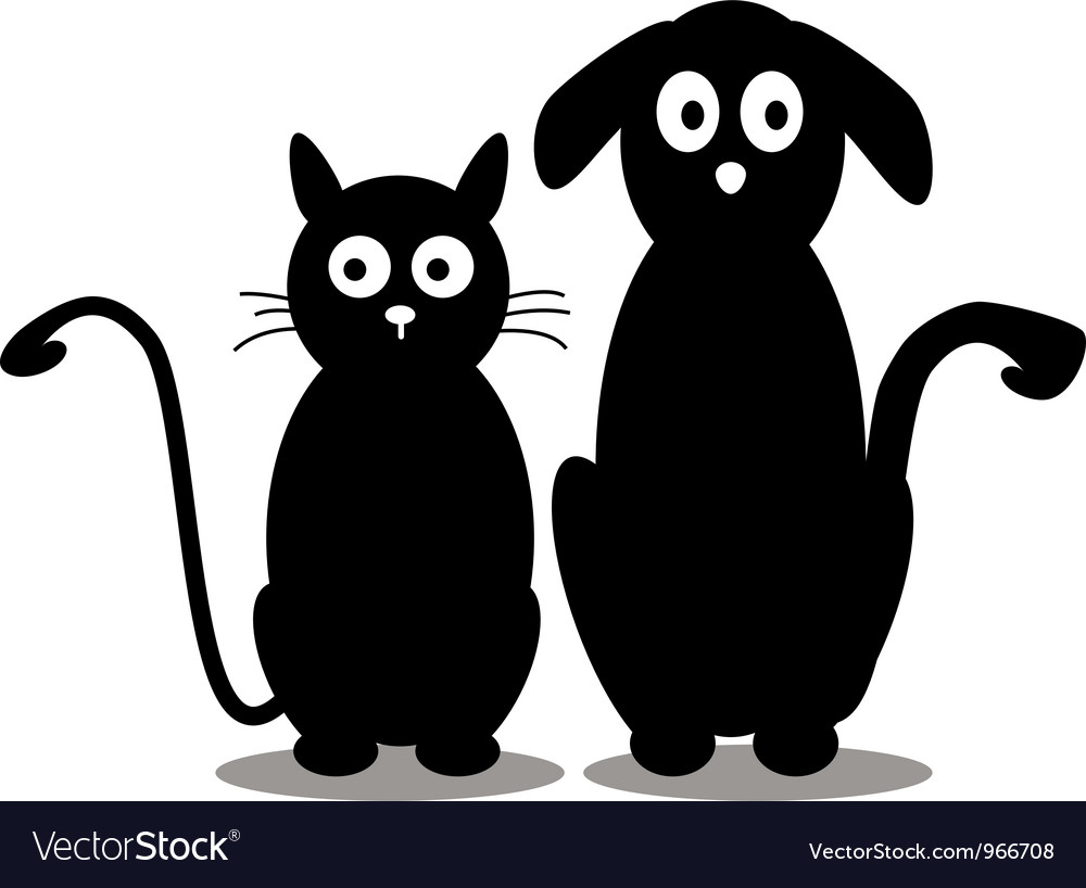 cat and dog silhouette clipart 10 free Cliparts | Download ...