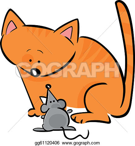 Cat And Mouse Clipart.