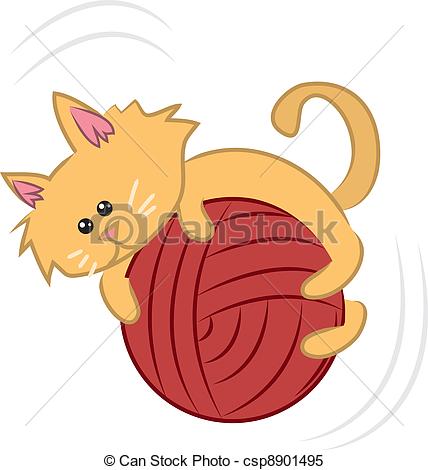 cat and yarn clipart 20 free Cliparts | Download images on Clipground 2024
