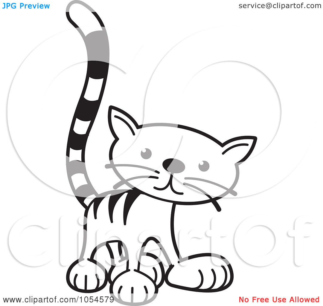 Cat Face Clipart Black And White 20 Free Cliparts Download