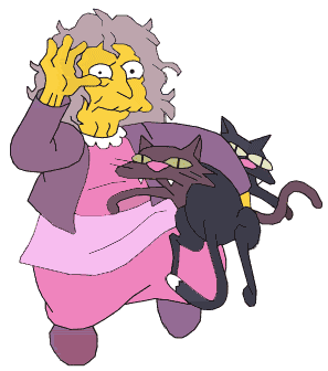Crazy Cat Lady (Simpsons).
