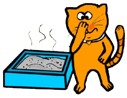 Cat Litter Box Clipart.