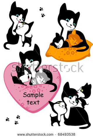 Download Cat mother clipart 20 free Cliparts | Download images on ...