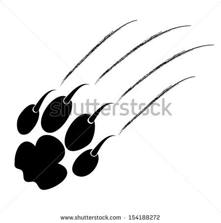 Cat Claws Stock Images, Royalty.