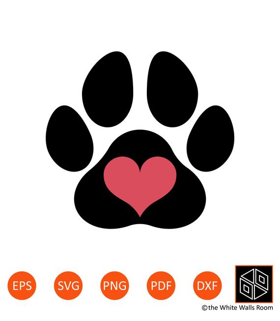 Paw Print SVG.