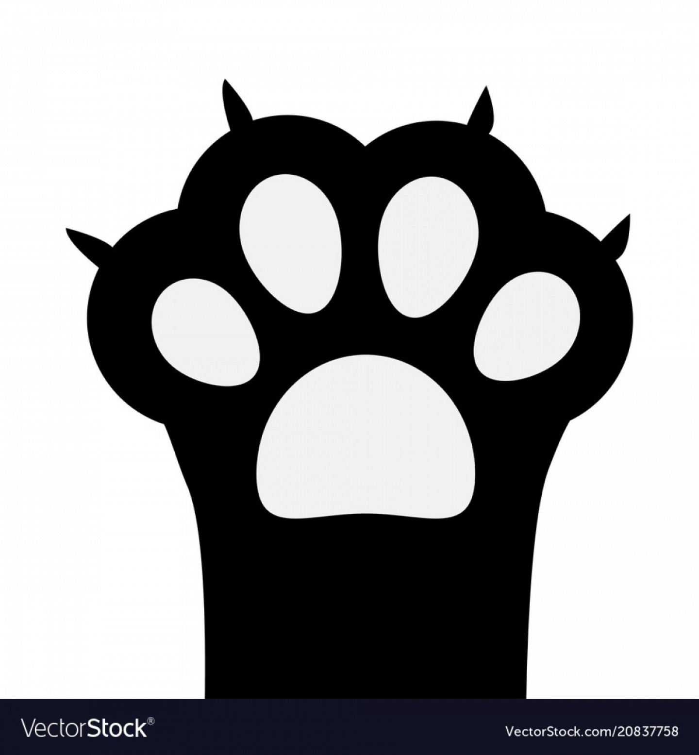 Cat Paw Print Clip Art 20 Free Cliparts Download Images On Clipground 
