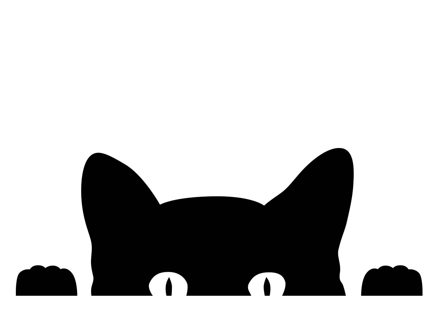 cat peeking over clipart 10 free Cliparts | Download images on