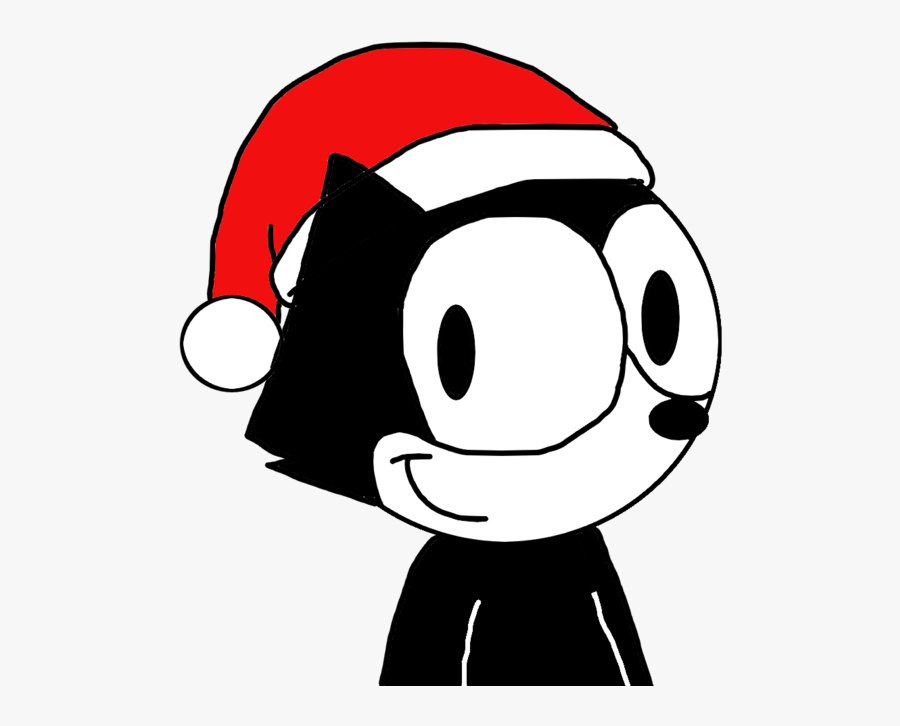 Felix Wearing A Santa Cap By Marcoslucky96 On Clipart.