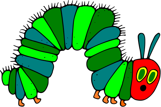 Very Hungry Caterpillar Clipart.