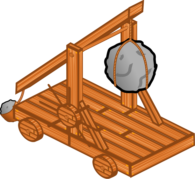 Catapult Clipart.