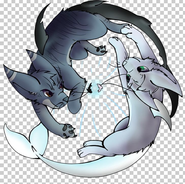 Cat Dragon Cartoon Tail PNG, Clipart, Anime, Brother Sister.