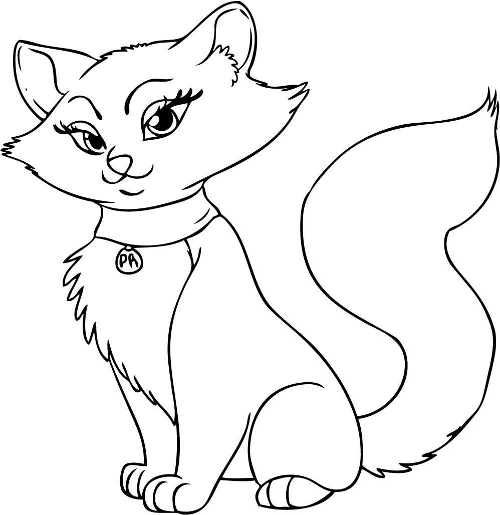 Free Cartoon Black And White Cat, Download Free Clip Art.