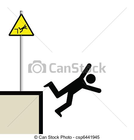 Fall Safety Clipart.