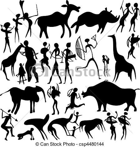 Cave painting Clipart and Stock Illustrations. 638 Cave painting.