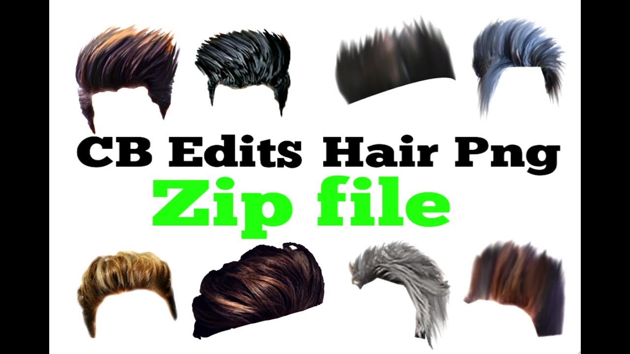 How to download CB Editz hair png.