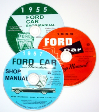 1957 Ford & Thunderbird Shop Manual.