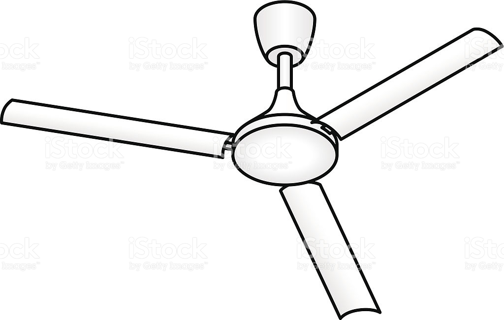 Ceiling Fan With Water Spray.