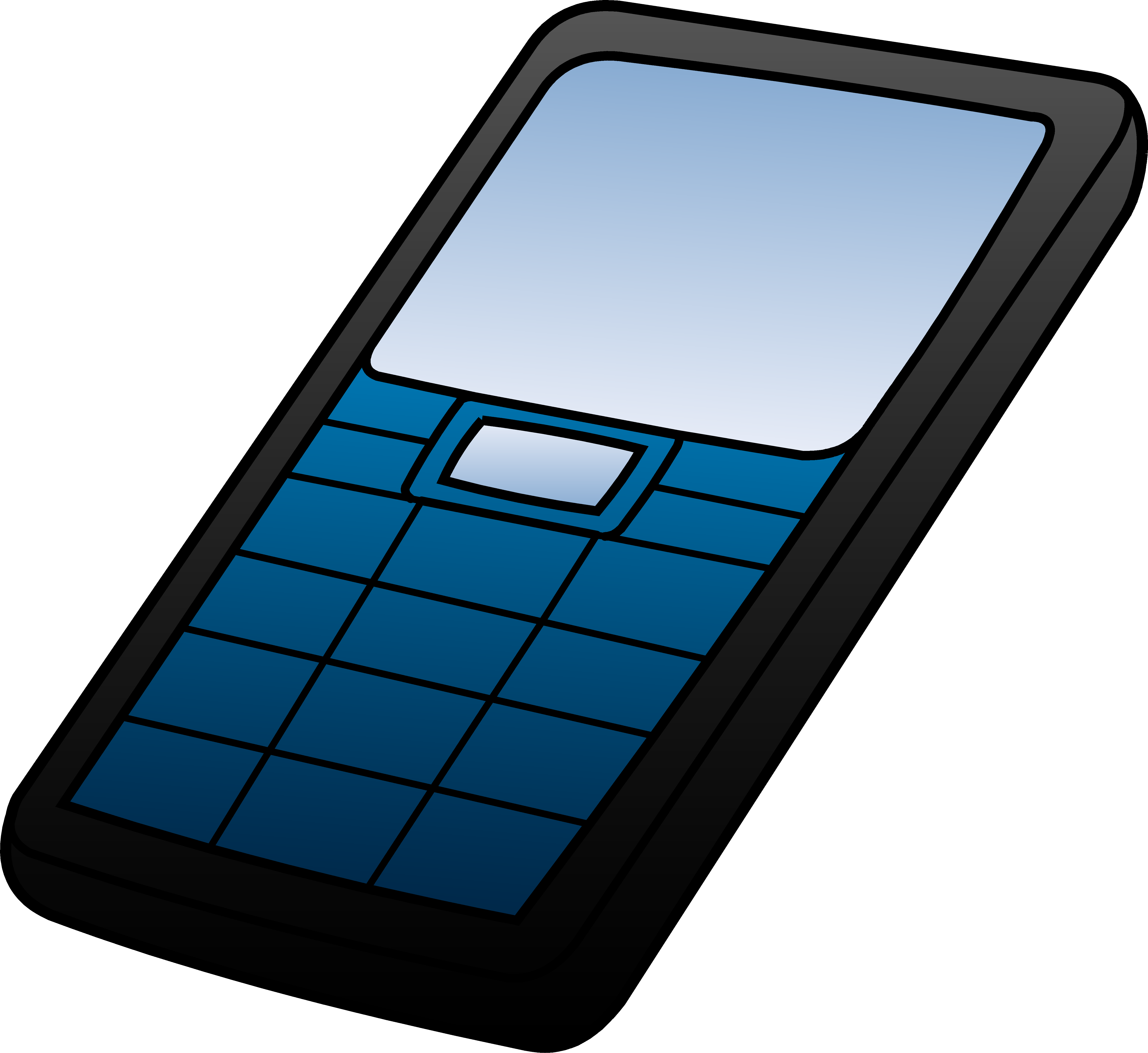 Cell Phone Ringing Clipart.