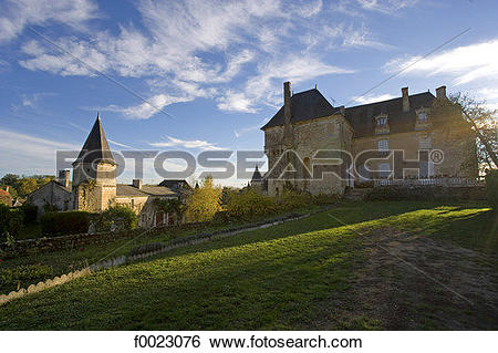Stock Images of France, Touraine, La Celle.