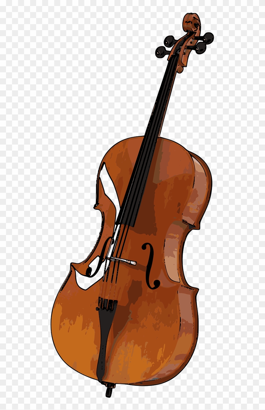 Cello Clip Art Instrument Png Transparent Png (#2563323).