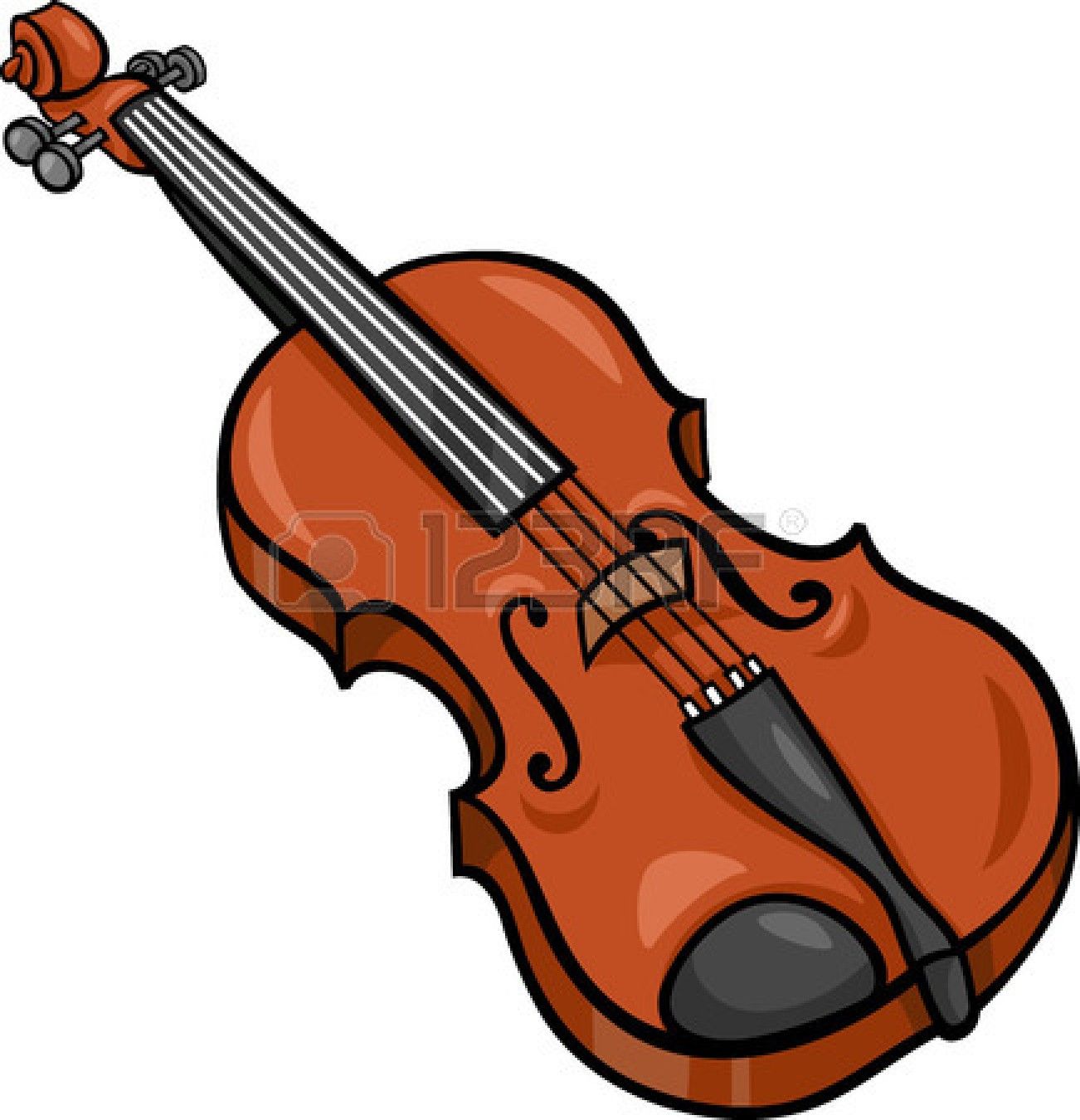 Cello With Piano Cartoon Clipart.