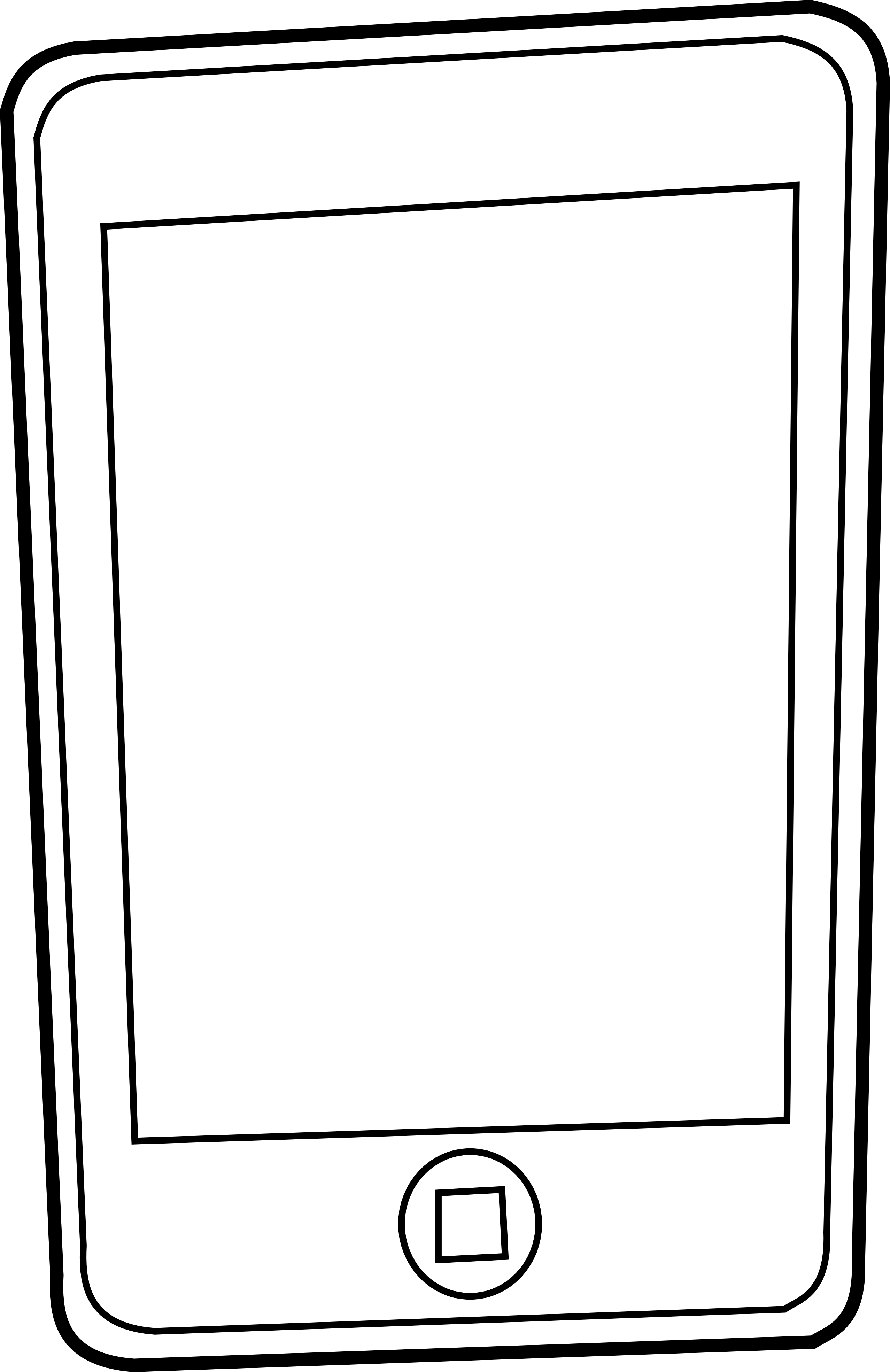 Cell Phone Clipart Black And White.