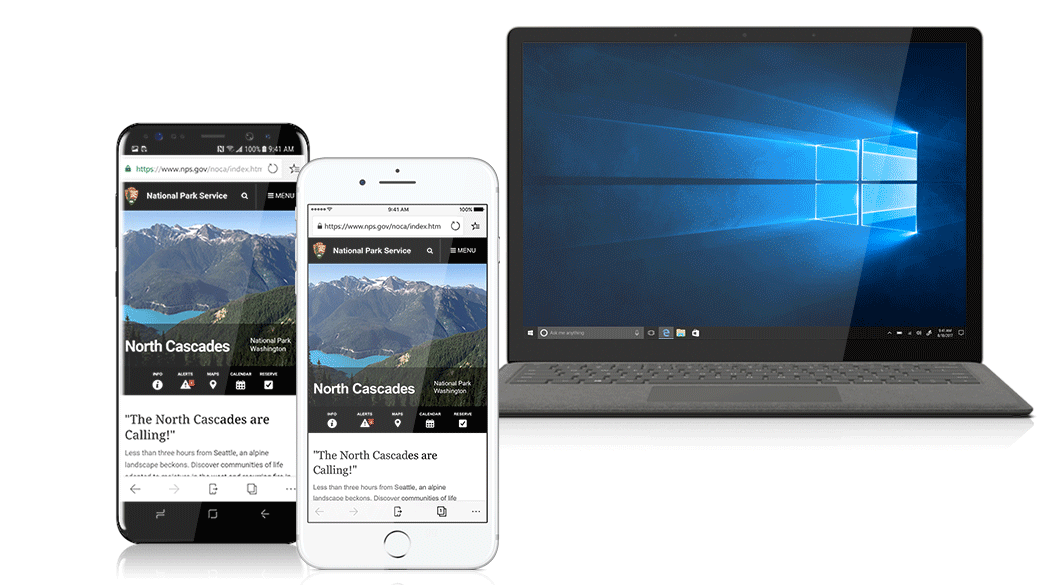 Microsoft Edge App Download for Android and IOS.