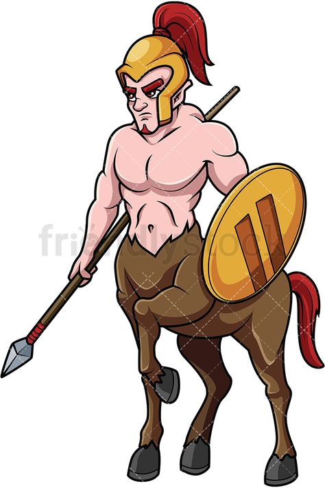 Centaur Warrior In Armor in 2019.