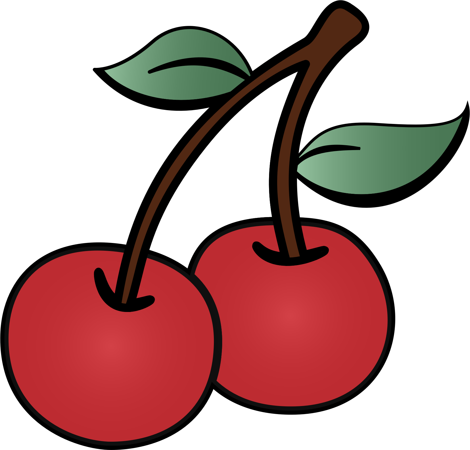 Cherries Clip Art.