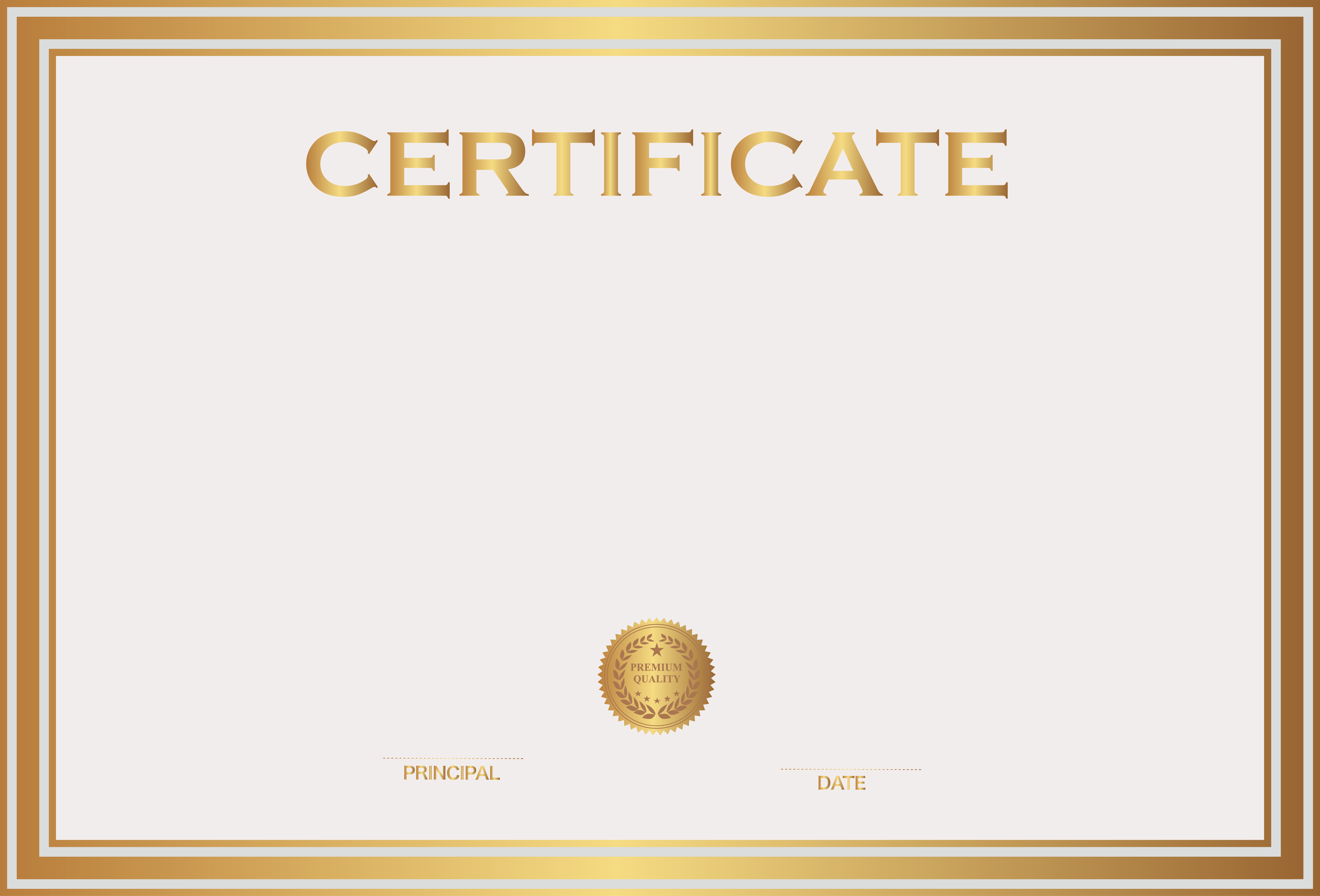 Free Certificate Template PNG Transparent Images, Download.