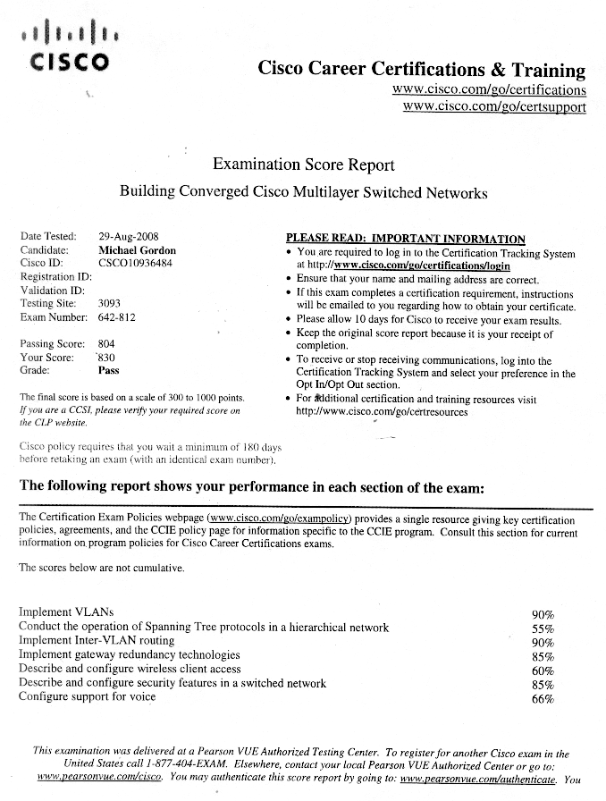 Exam CISMP-V9 Simulations