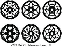 Chainring Clipart EPS Images. 28 chainring clip art vector.