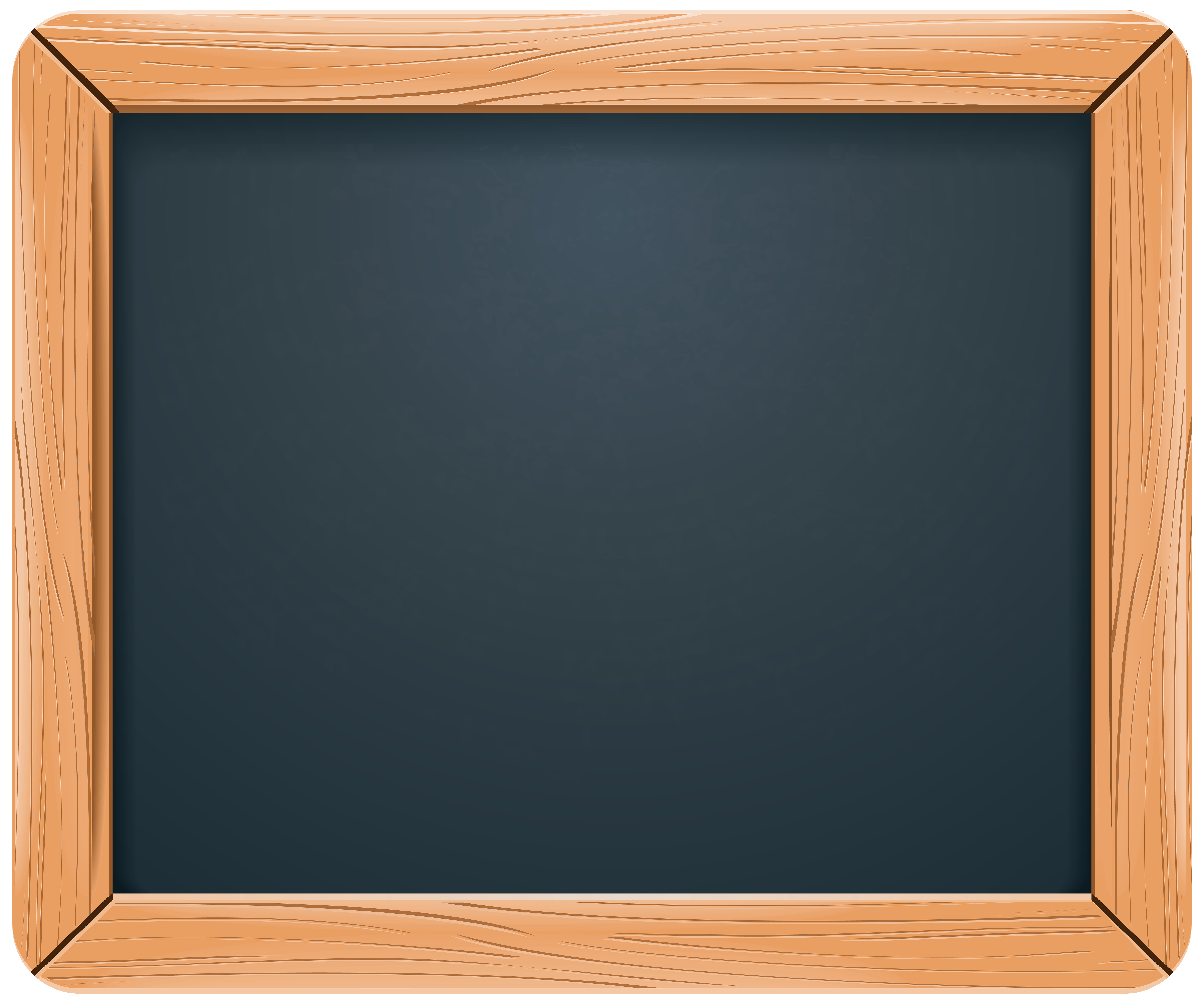 Chalkboard PNG Clip Art Image.
