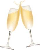 Champagne flutes clipart 3 » Clipart Station.