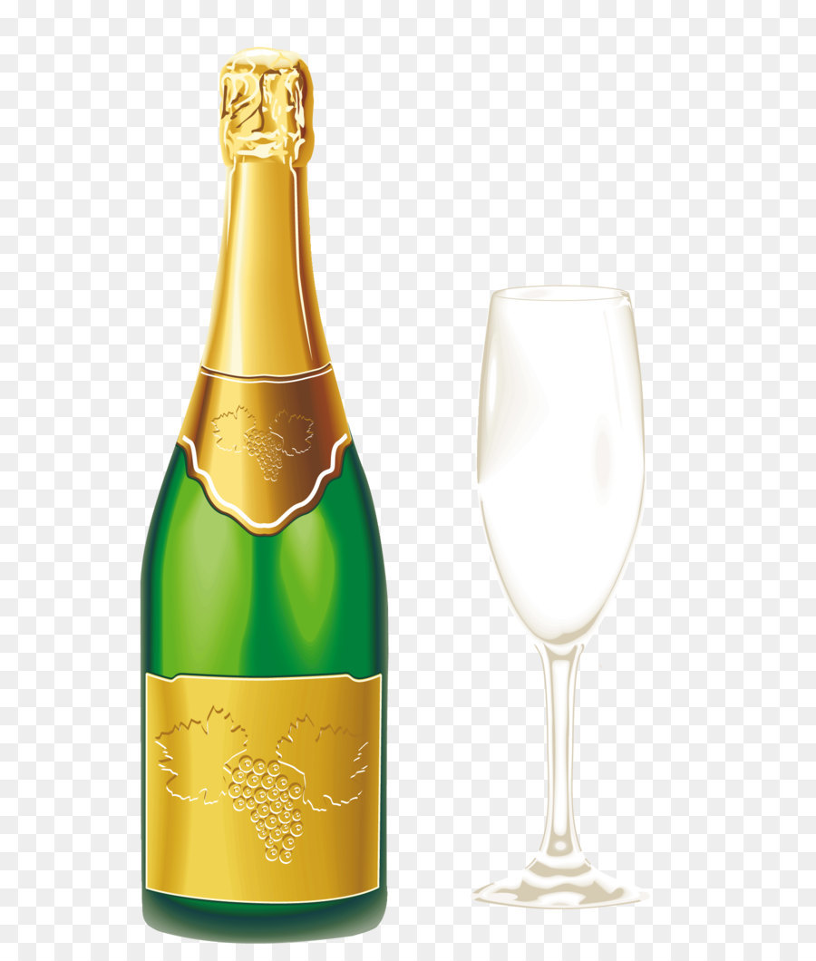 Champagner Glas Wein Clip art.