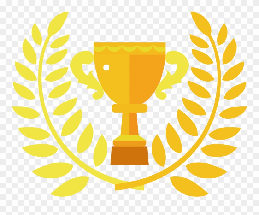 Graphic Stock Trophy Clip Art Leaves.