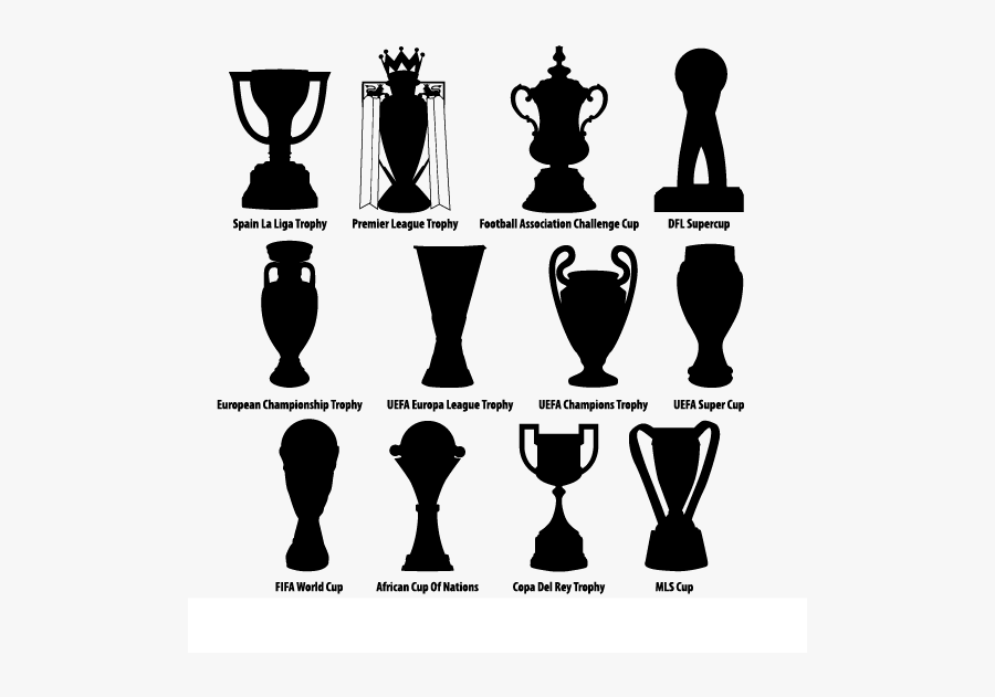 Trophy Clipart Black.