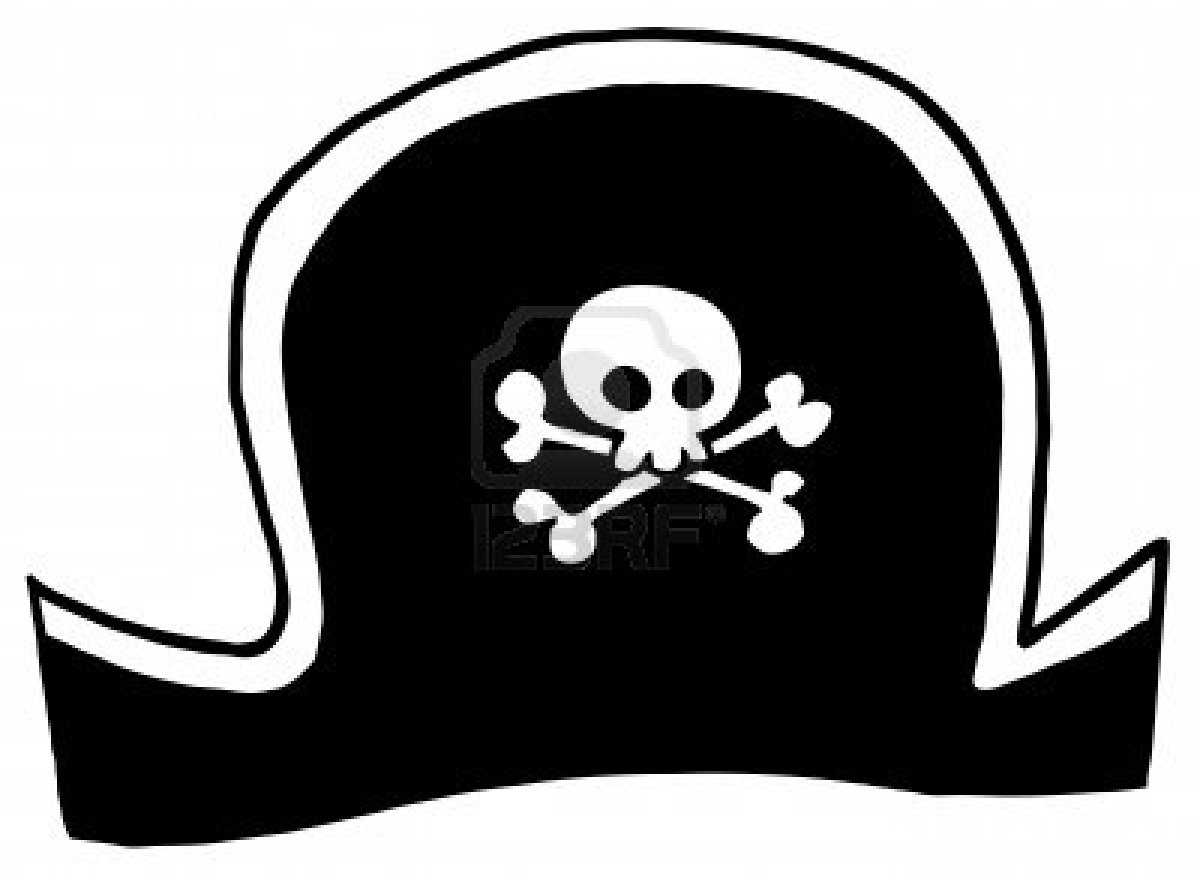 Chapeau Pirate Vectoriel.