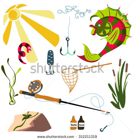 Letters Decorated Tropical Exotic Summer Subjects Stock.