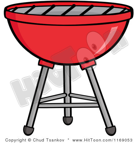 Charcoal Grill Clipart.