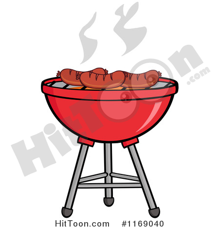 Charcoal Grill Clipart #1.