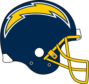 San Diego Chargers Logo Powder Blue.