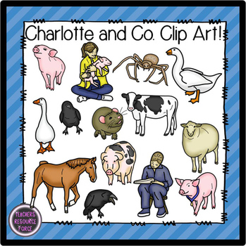 Charlotte's Web Clip Art.