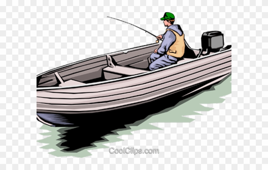 Fishing Boat Clipart Skiff.
