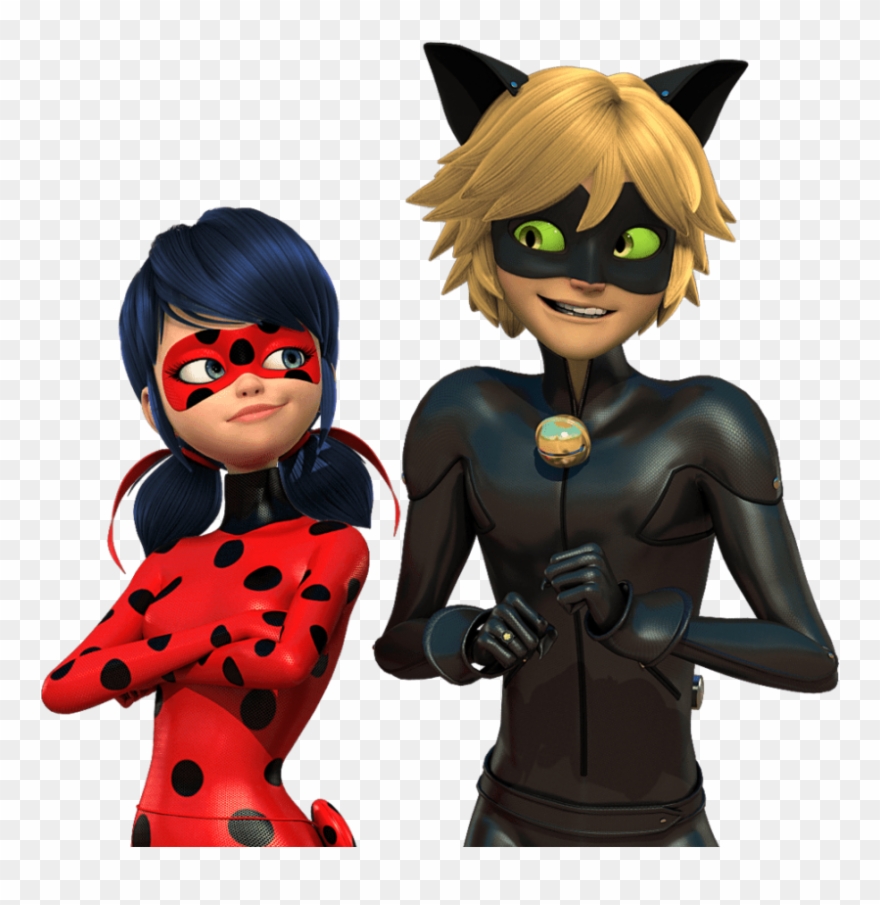 Free Png Download Ladybug And Cat Noir Clipart Png.