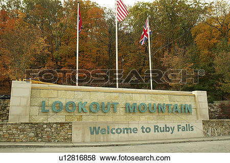 Pictures of Chattanooga, TN, Tennessee, Ruby Falls, Lookout.