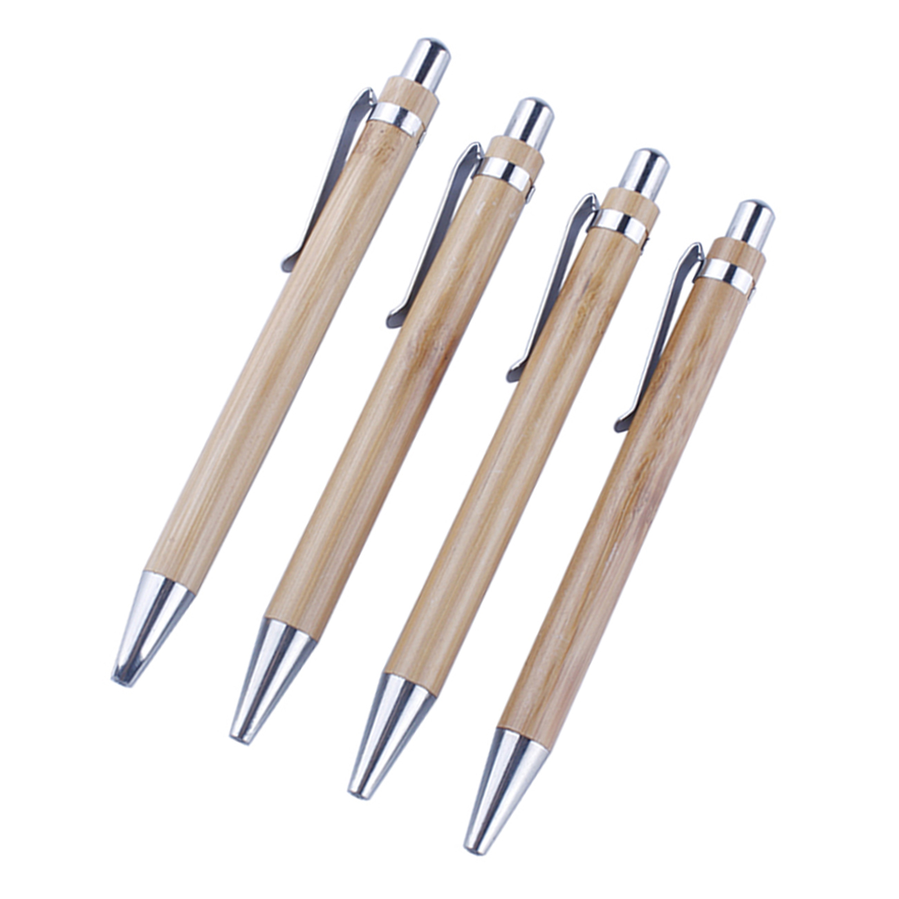 Jh Eco Friendly Cheap Promotional Pens Natural Wood Bamboo Pens With Custom  Logo.
