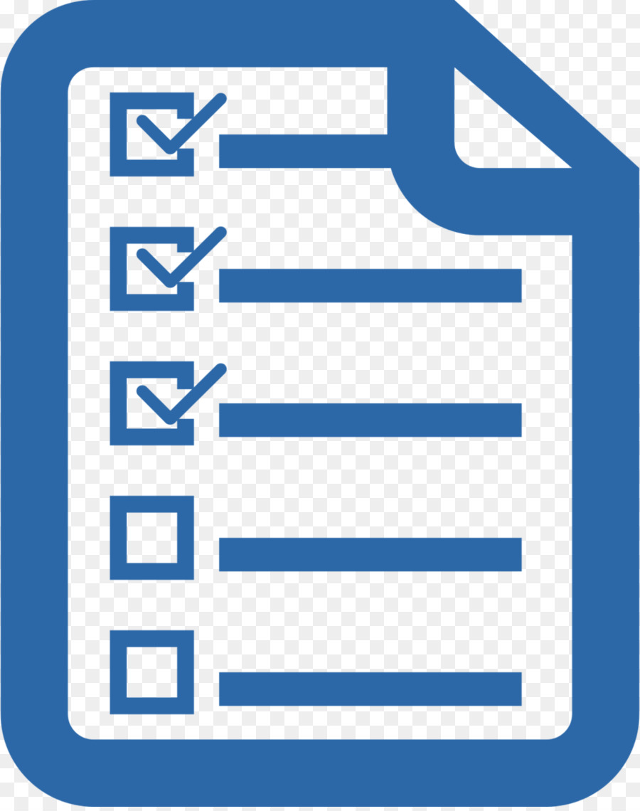 Checklist Clipart png download.