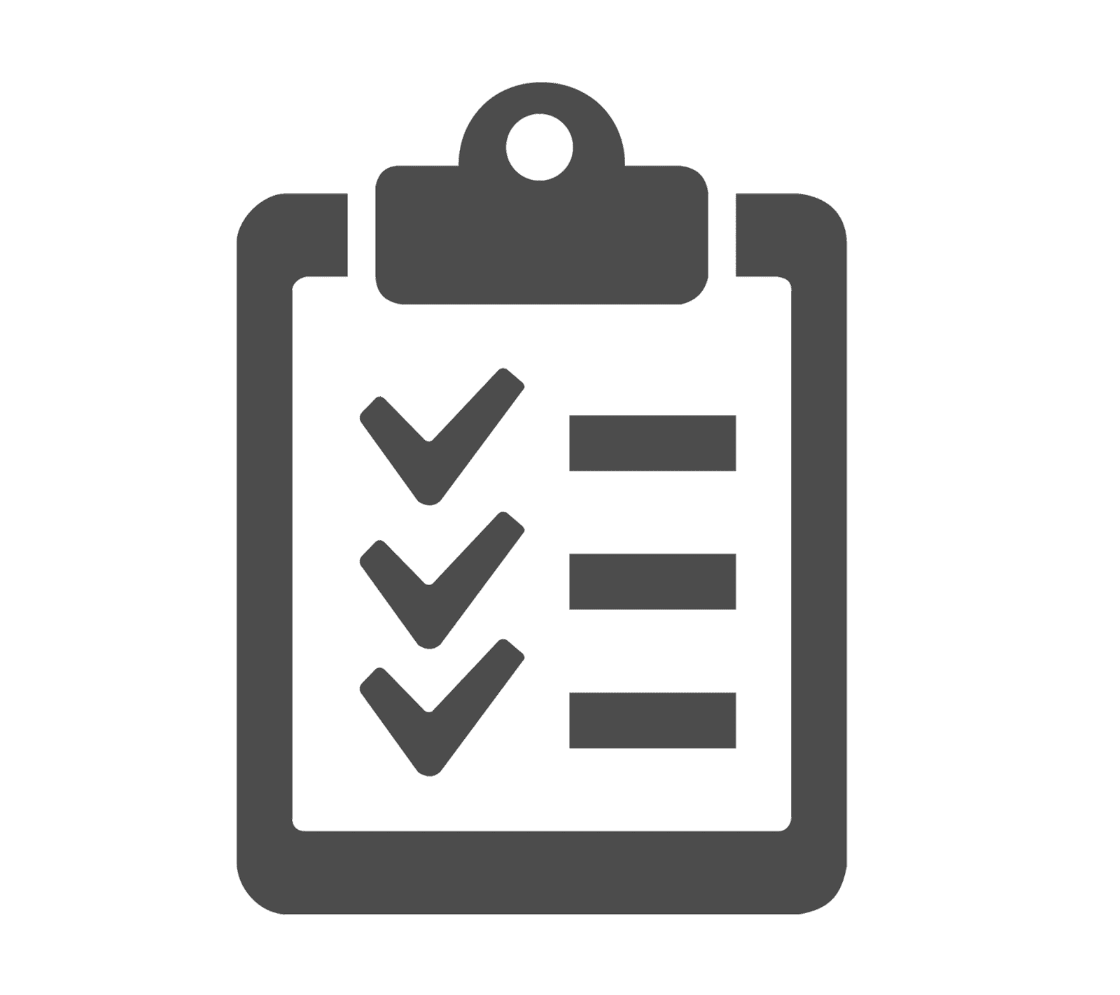 Check list, clipboard, list icon png file.